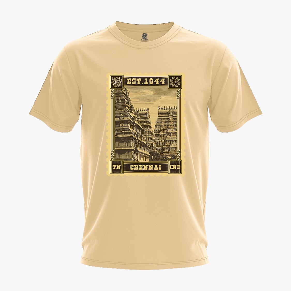 Chennai stamp Design Regular T-Shirt